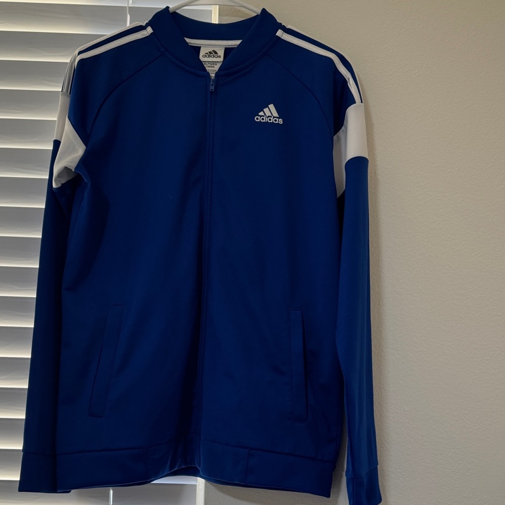 Adidas youth’s track jacket